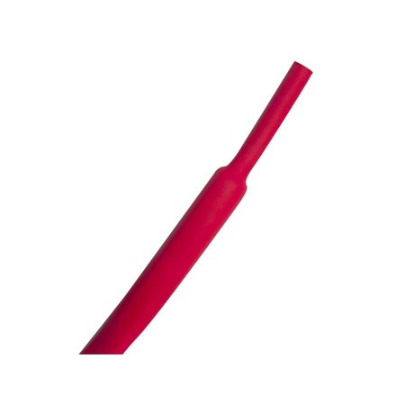 KABLE KONTROL Kable Kontrol® 2:1 Polyolefin Heat Shrink Tubing - 1" Inside Diameter - 10' Long - Red HS367-S10-RED